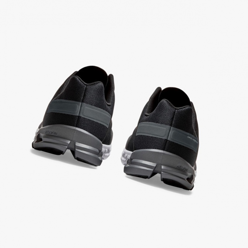 On Cloudflow Training Shoes Black/Asphalt | JOW-506891