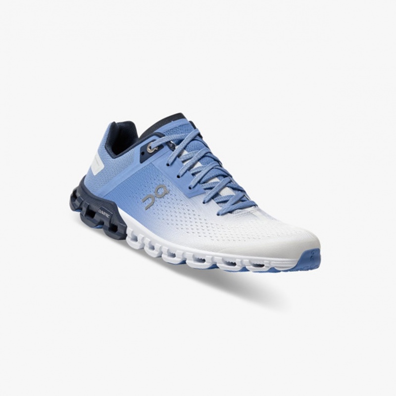 On Cloudflow Training Shoes Blue/White | LNT-485129