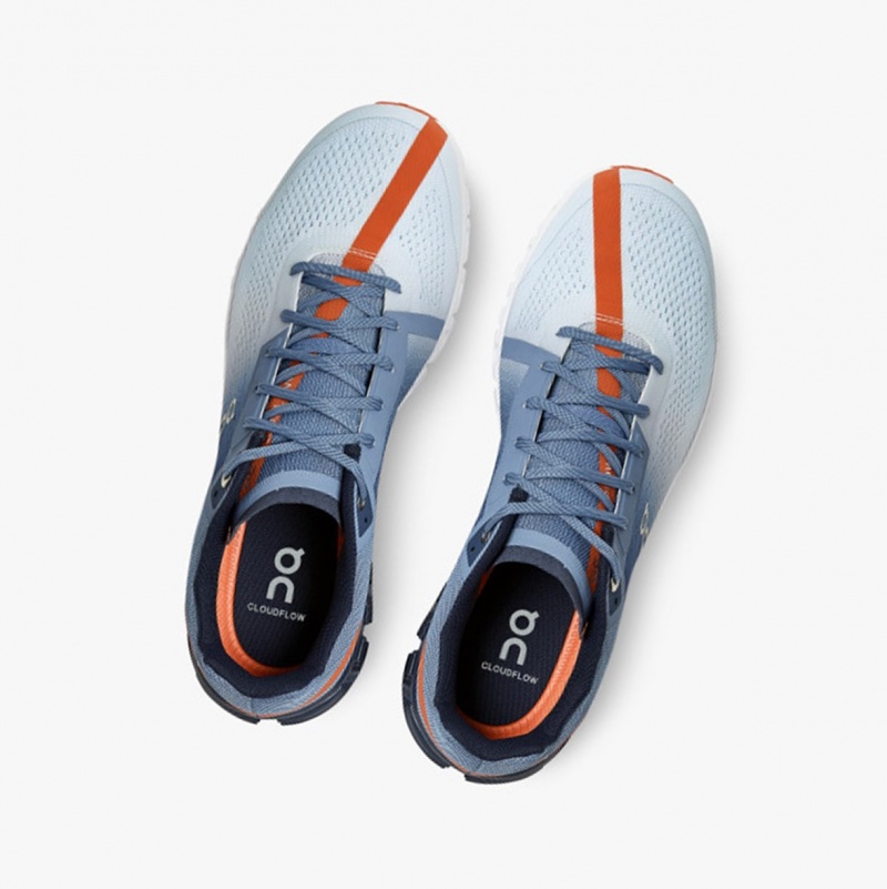 On Cloudflow Training Shoes Lake/Flare | WFZ-528740