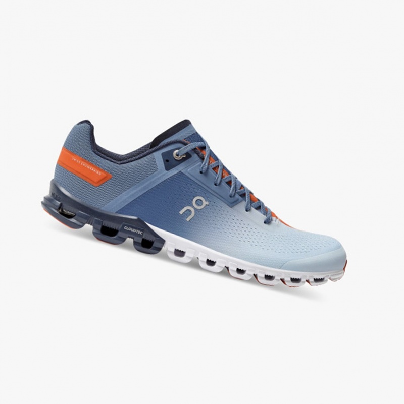 On Cloudflow Training Shoes Lake/Flare | WFZ-528740