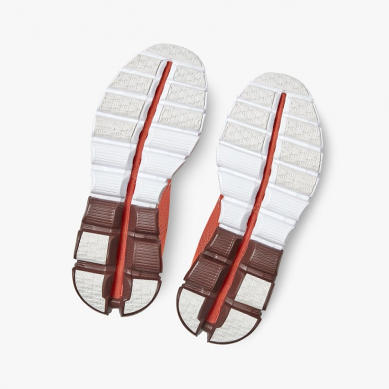 On Cloudflow Training Shoes Rust/White | SID-106734