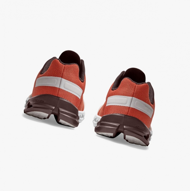 On Cloudflow Training Shoes Rust/White | SID-106734