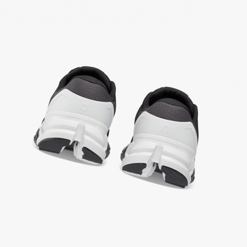 On Cloudflyer 4 Running Shoes Black/White | BVX-019246