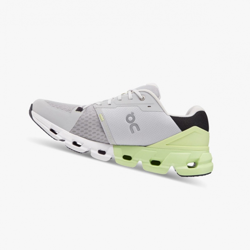 On Cloudflyer 4 Running Shoes Glacier/Meadow | XGQ-710965