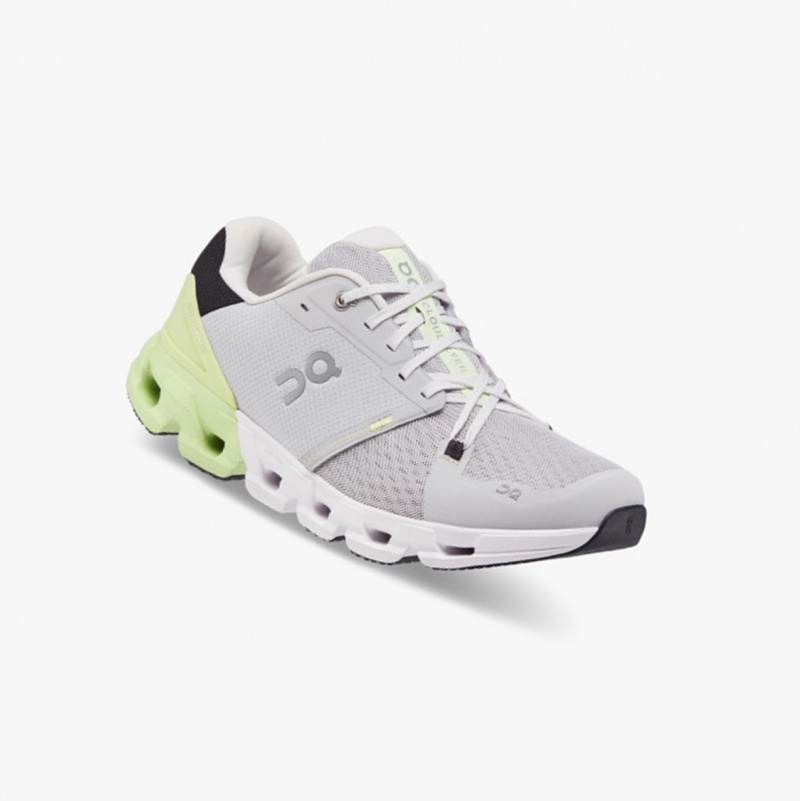 On Cloudflyer 4 Running Shoes Glacier/Meadow | XGQ-710965