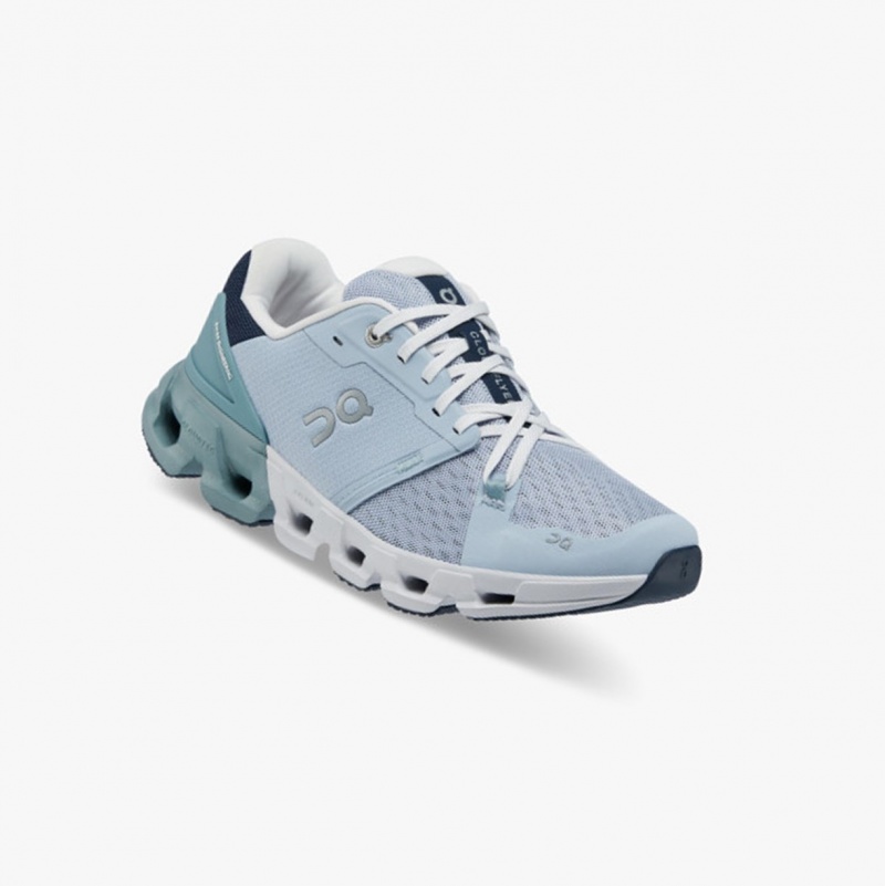 On Cloudflyer 4 Running Shoes Nimbus/Cobble | NQO-593480