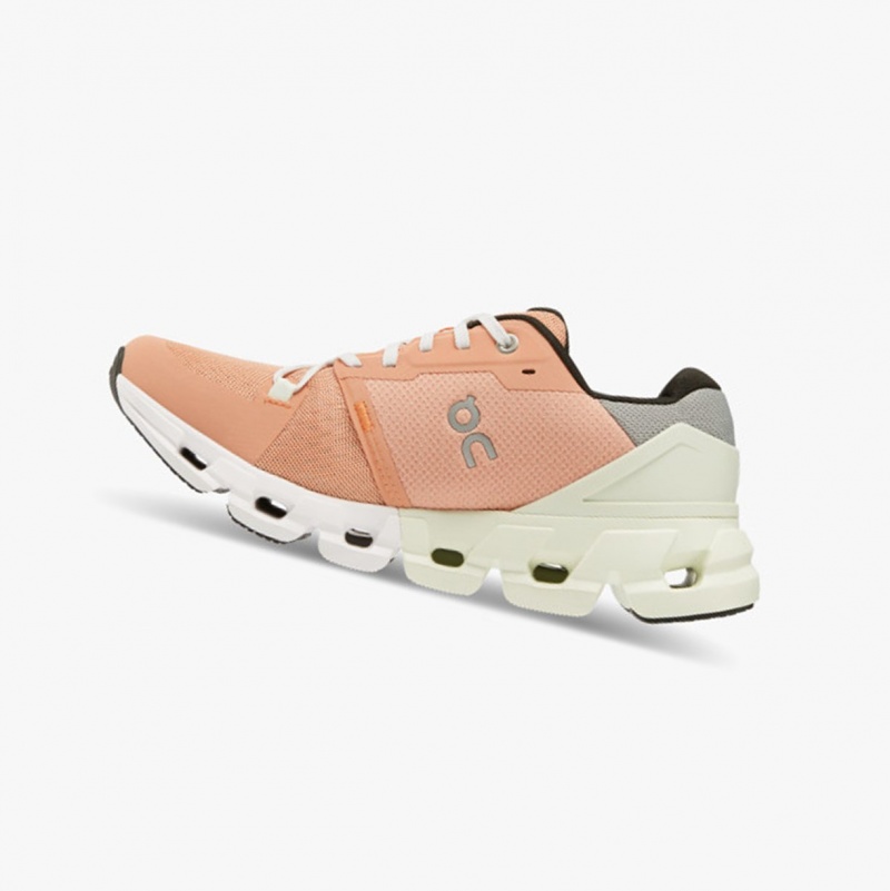 On Cloudflyer 4 Running Shoes Peach/Aloe | QWF-153628