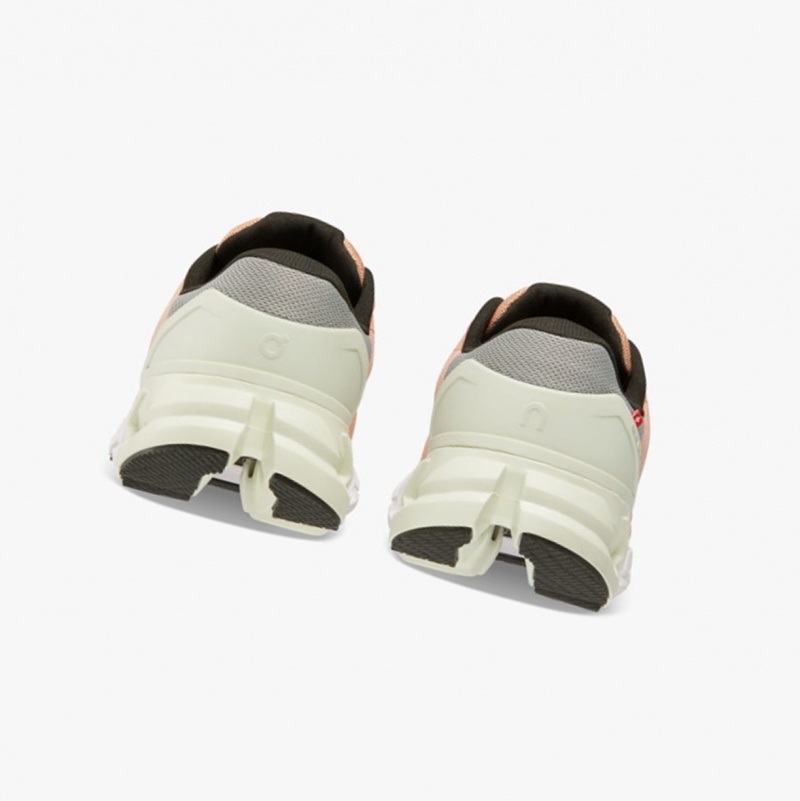 On Cloudflyer 4 Running Shoes Peach/Aloe | QWF-153628