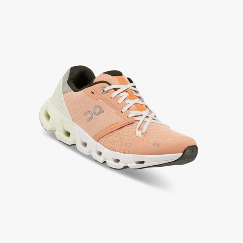 On Cloudflyer 4 Running Shoes Peach/Aloe | QWF-153628