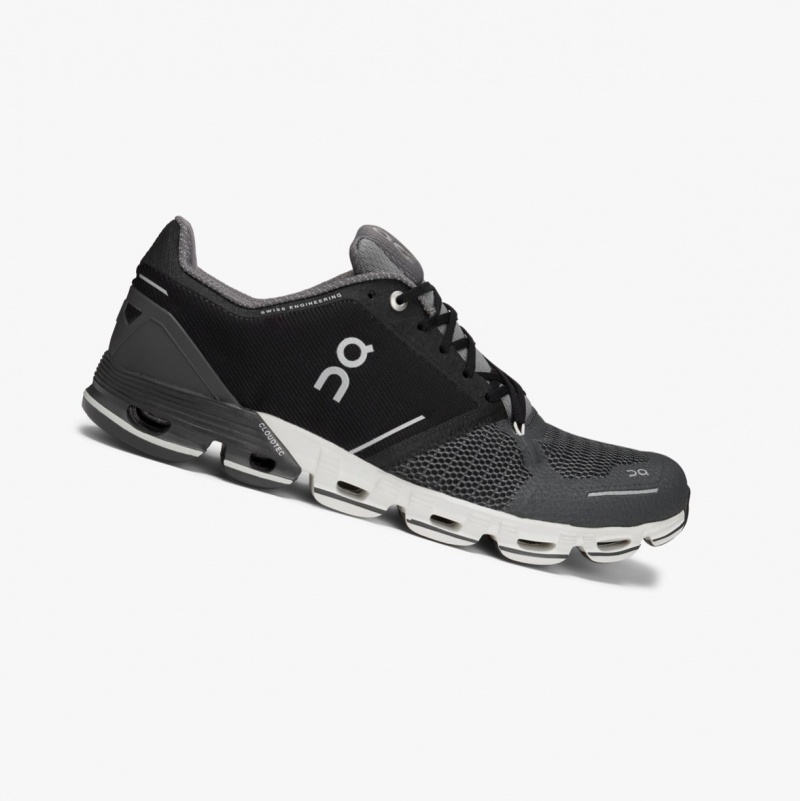 On Cloudflyer Road Running Shoes Black | IVA-985607