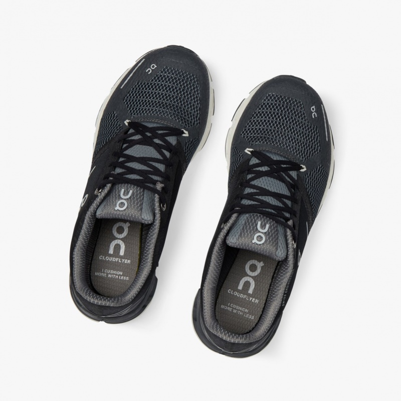 On Cloudflyer Road Running Shoes Black | RQW-637105