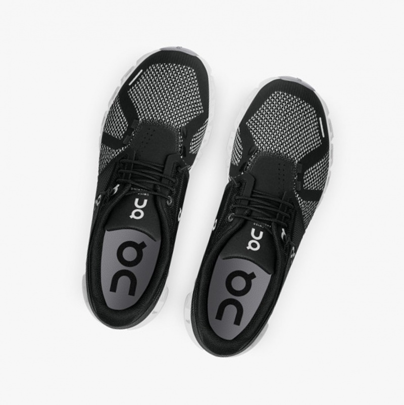 On Cloudgo Running Shoes Black/Alloy | CED-374280