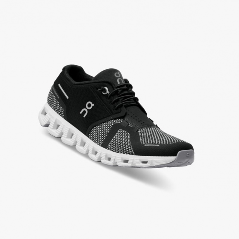 On Cloudgo Running Shoes Black/Alloy | CED-374280