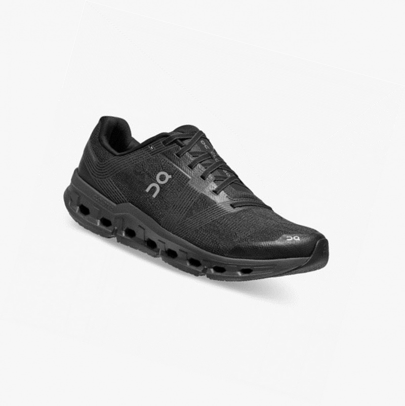 On Cloudgo Running Shoes Black/Eclipse | NRT-368127