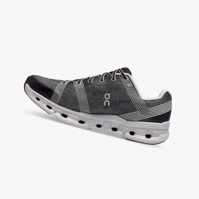 On Cloudgo Running Shoes Black/Glacier | SVQ-502378