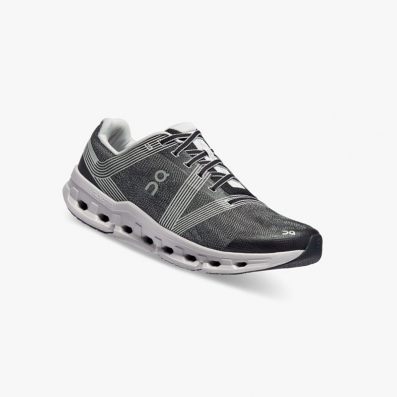 On Cloudgo Running Shoes Black/Glacier | SVQ-502378