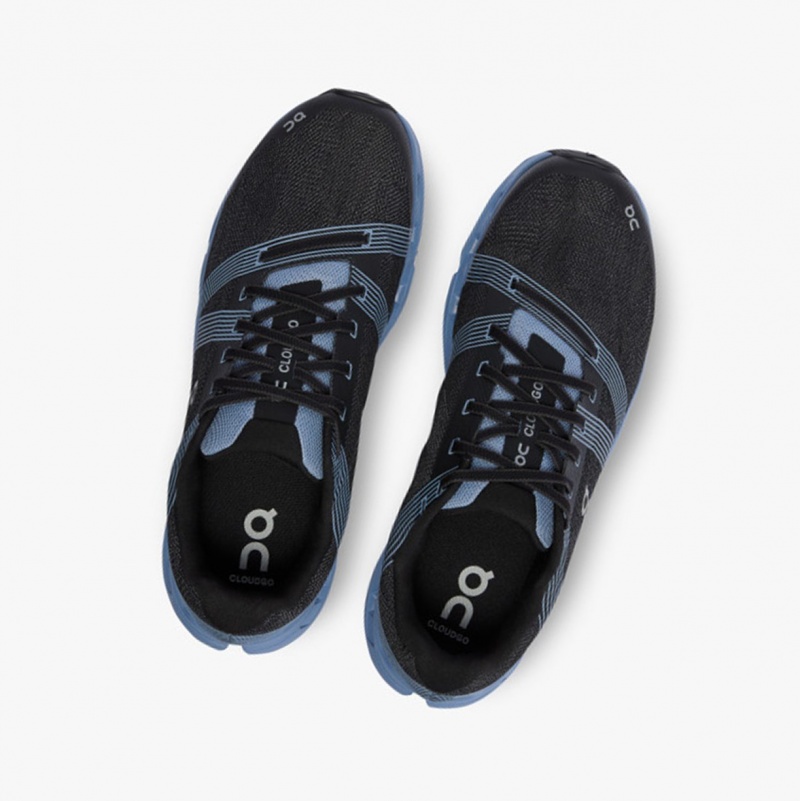 On Cloudgo Running Shoes Black/Shale | AMB-637548