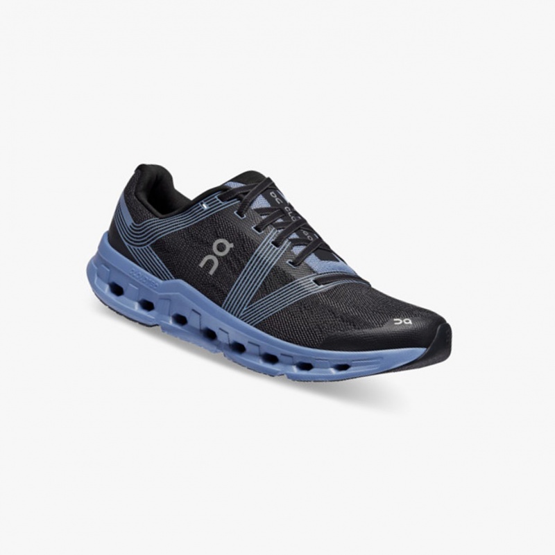 On Cloudgo Running Shoes Black/Shale | AMB-637548