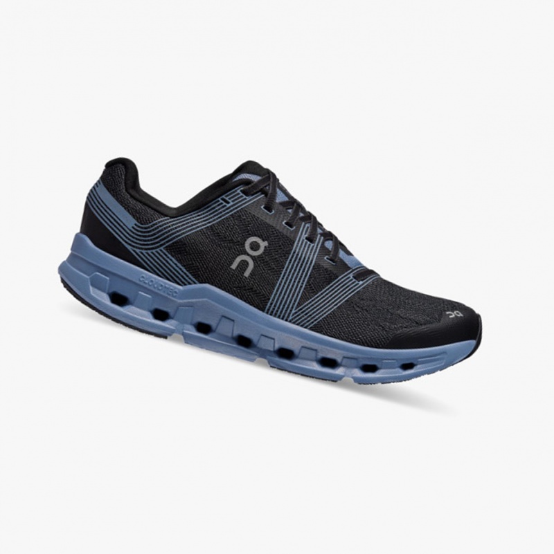 On Cloudgo Running Shoes Black/Shale | AMB-637548