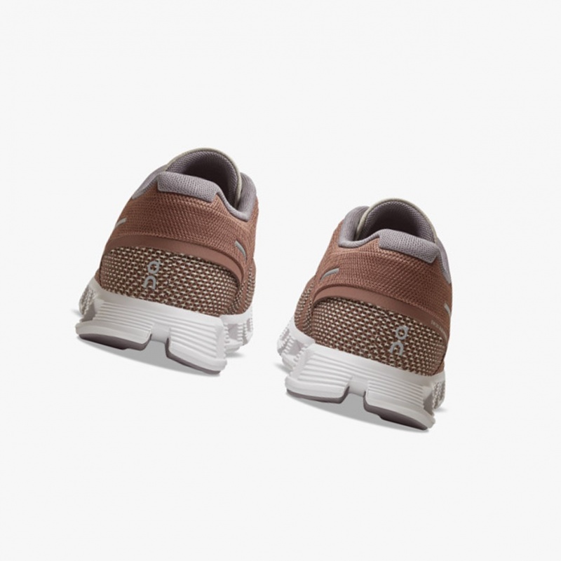 On Cloudgo Running Shoes Rust/Ice | YEN-287419