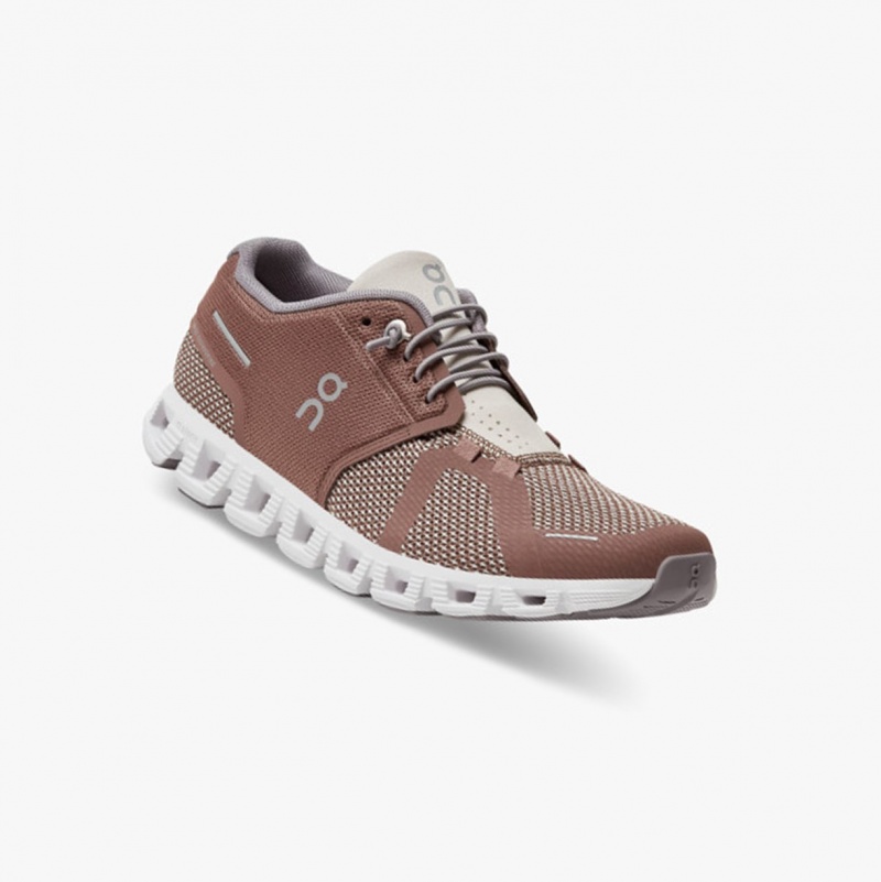 On Cloudgo Running Shoes Rust/Ice | YEN-287419