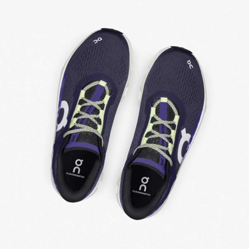 On Cloudmonster Training Shoes Acai/Aloe | LPB-504267