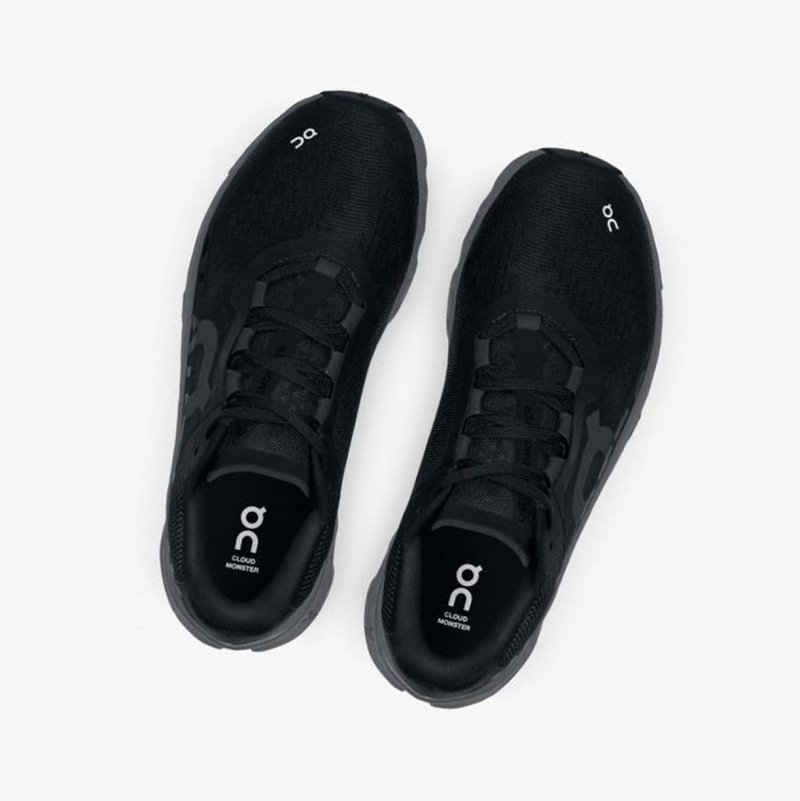 On Cloudmonster Training Shoes Black | GJT-429301