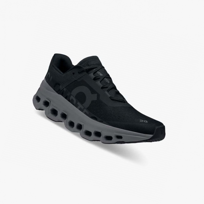 On Cloudmonster Training Shoes Black | GJT-429301