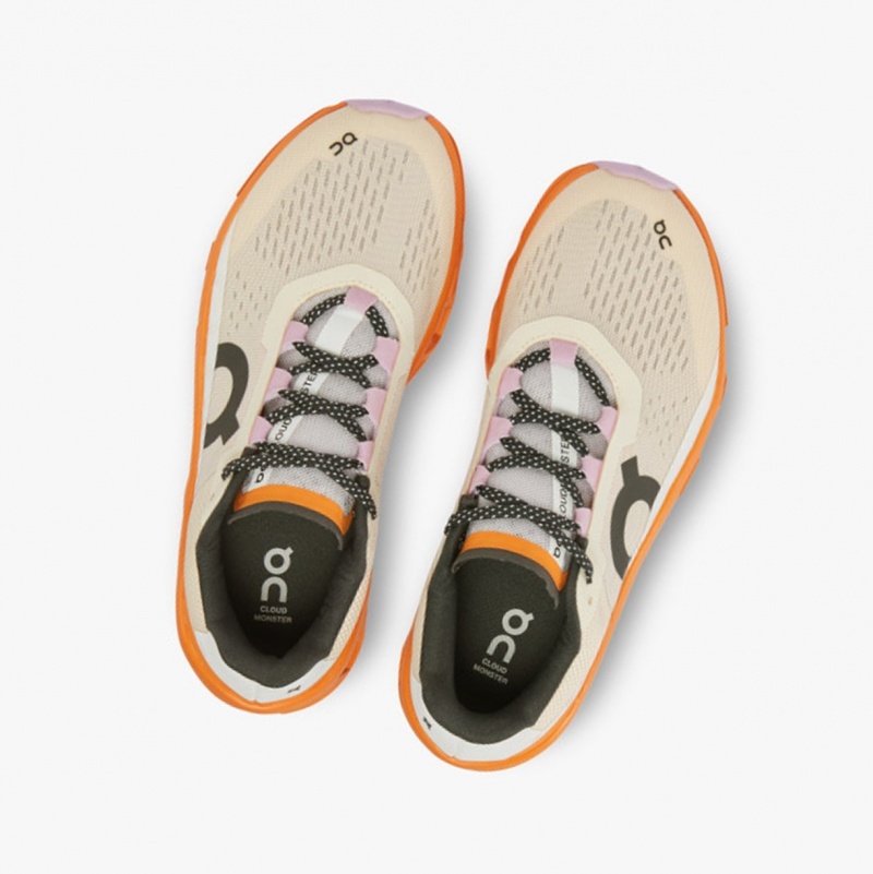 On Cloudmonster Training Shoes Fawn/Turmeric | DBW-105824