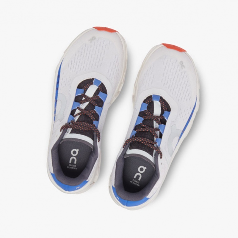 On Cloudmonster Training Shoes Frost/Cobalt | ICT-642051