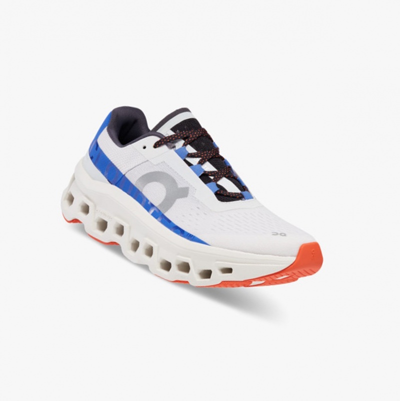 On Cloudmonster Training Shoes Frost/Cobalt | ICT-642051