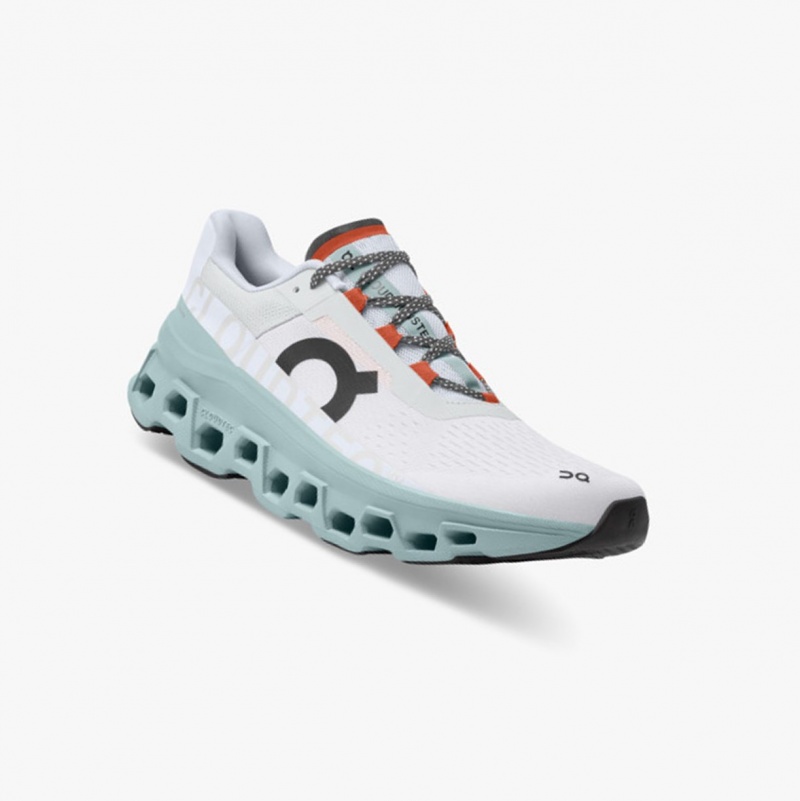 On Cloudmonster Training Shoes Frost/Surf | RQU-346087