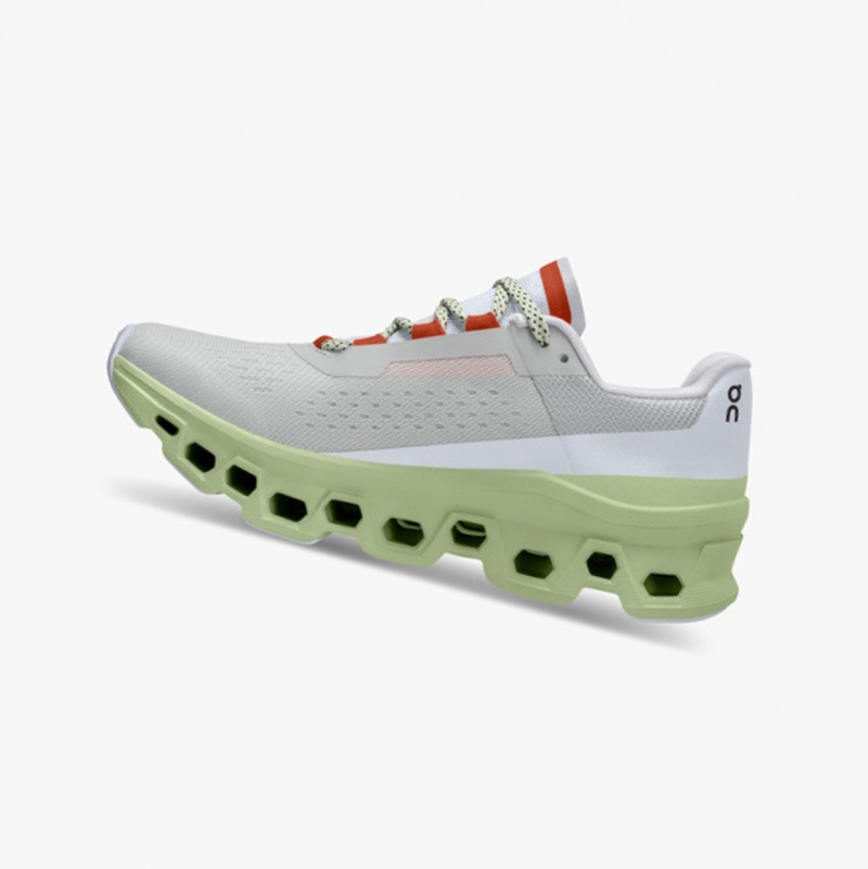 On Cloudmonster Training Shoes Glacier/Meadow | MVX-041823