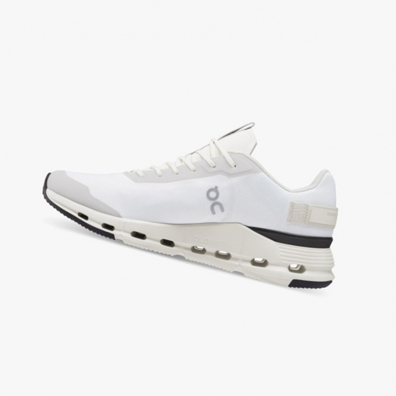 On Cloudnova Form Running Shoes White/Eclipse | XWS-876543