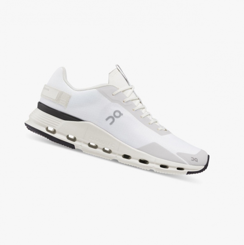 On Cloudnova Form Running Shoes White/Eclipse | XWS-876543