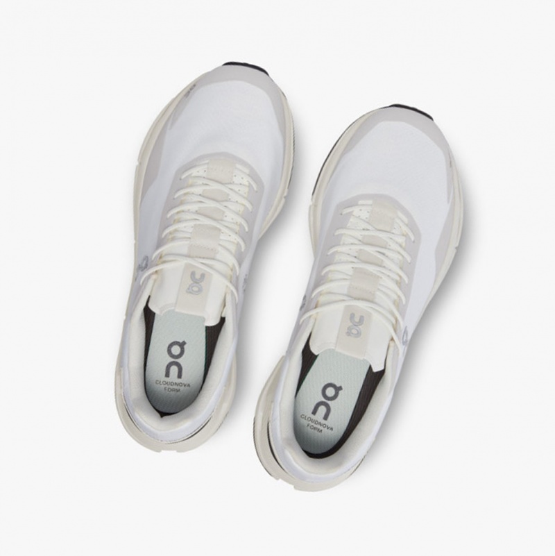 On Cloudnova Form Running Shoes White/Eclipse | TYX-046587