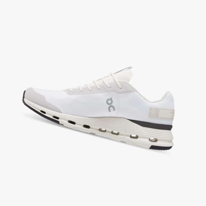 On Cloudnova Form Running Shoes White/Eclipse | TYX-046587