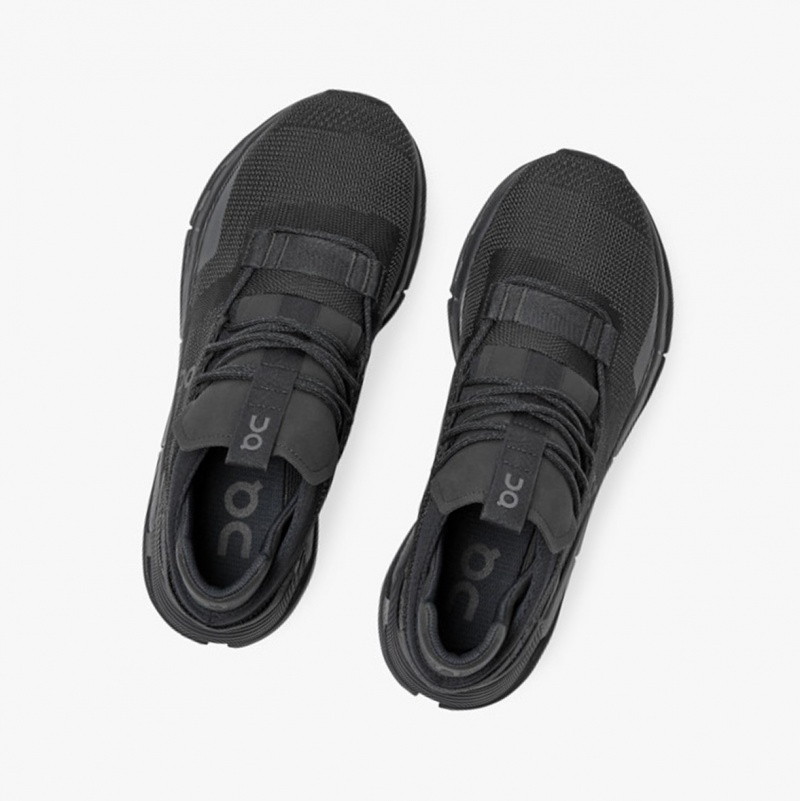 On Cloudnova Sneakers Black/Eclipse | QSC-061472