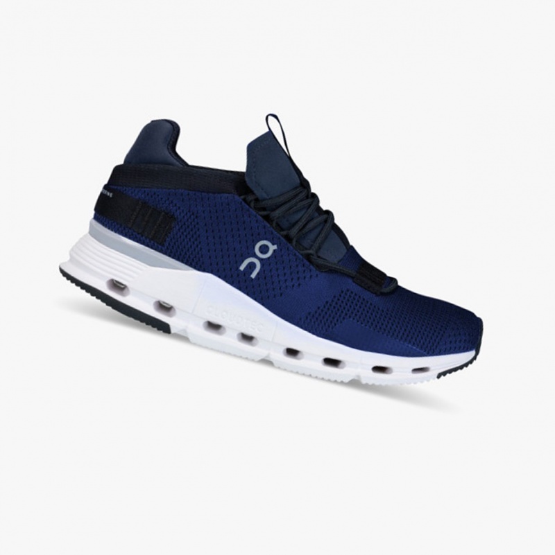 On Cloudnova Sneakers Navy/White | JIE-025936