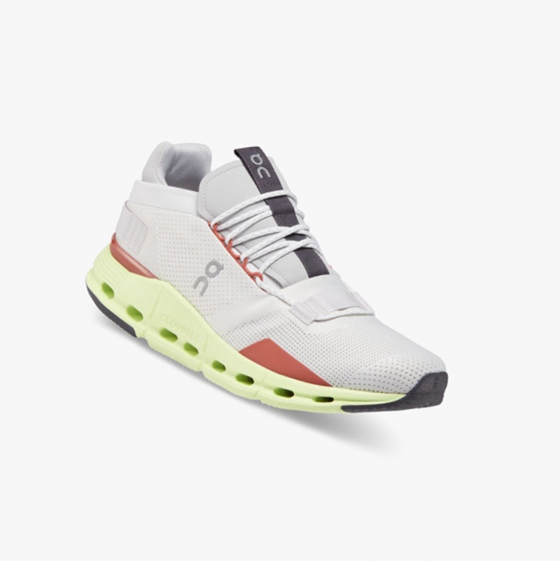 On Cloudnova Sneakers White/Limelight | QAP-798152