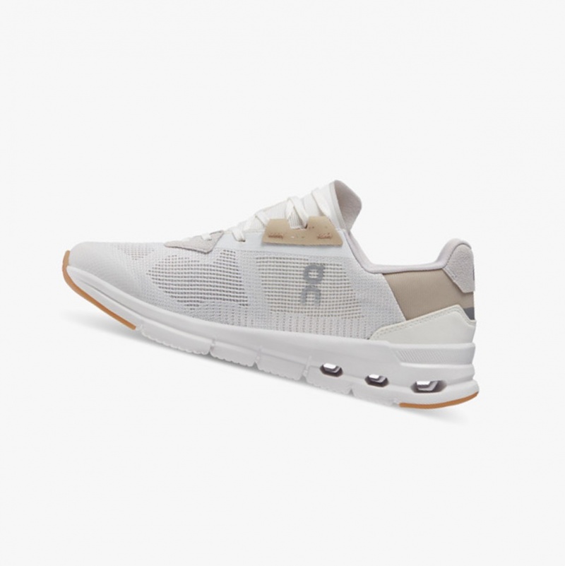 On Cloudrift Running Shoes White/Sand | DLG-364598