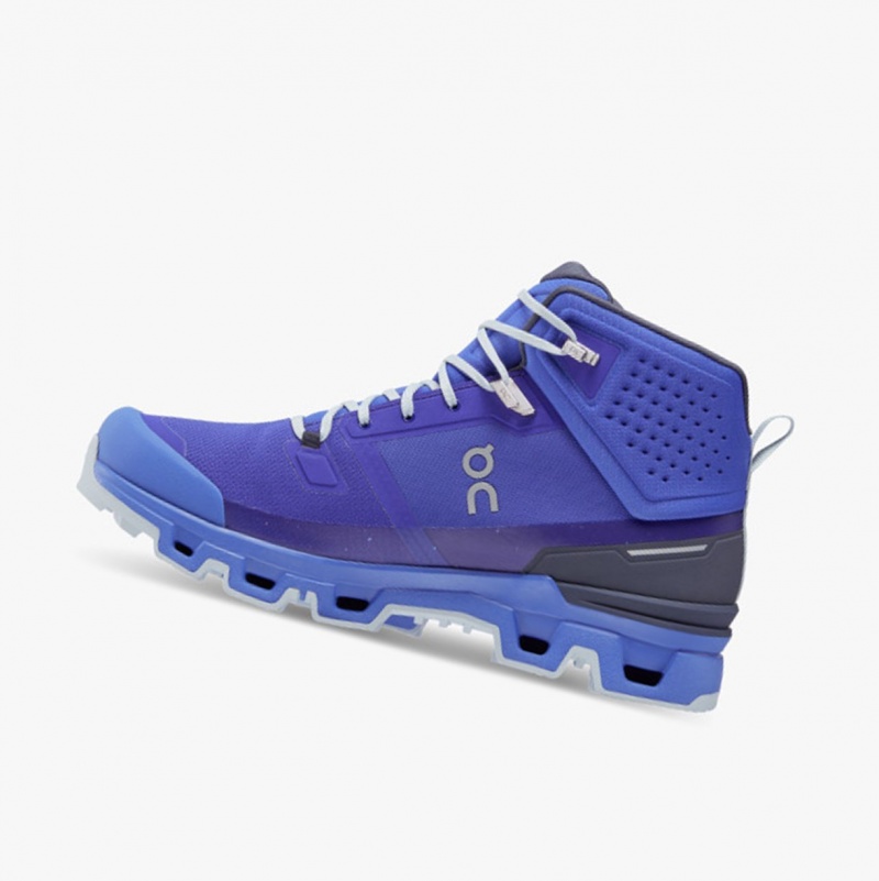 On Cloudrock 2 Waterproof Hiking Boots Indigo/Cobalt | XCS-905721