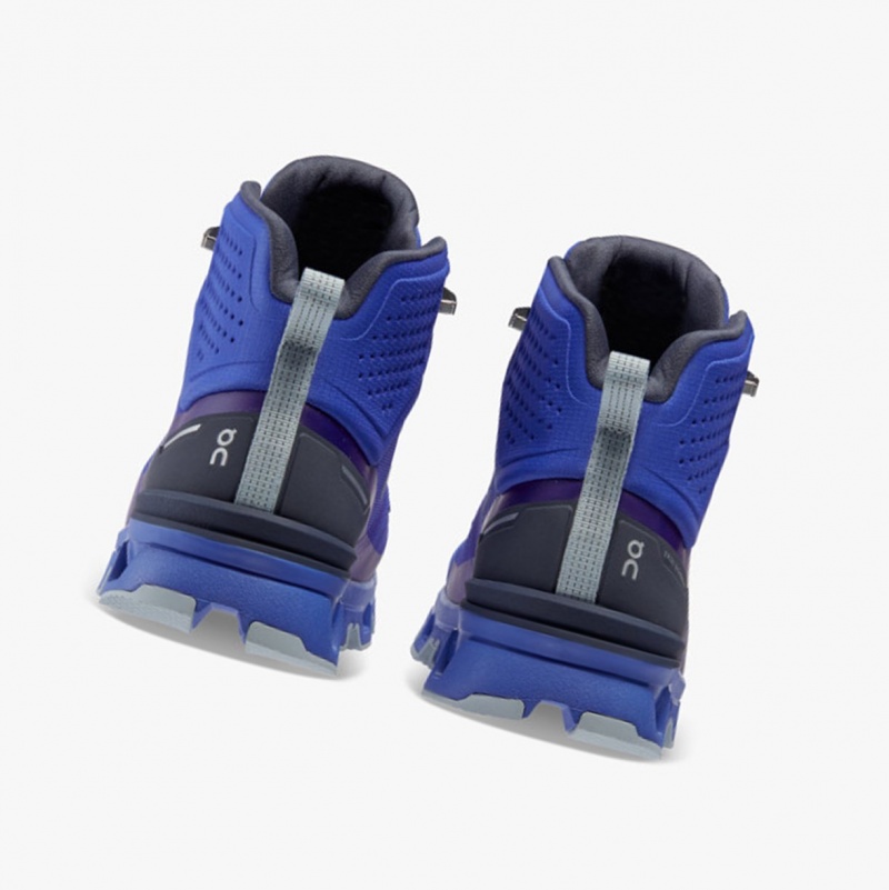 On Cloudrock 2 Waterproof Hiking Boots Indigo/Cobalt | XCS-905721