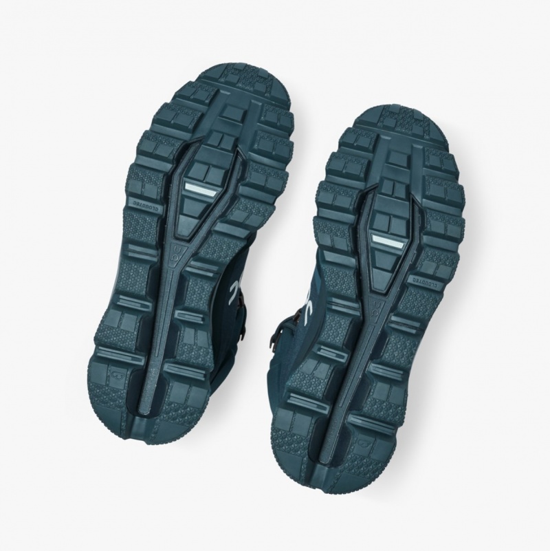 On Cloudrock Waterproof Hiking Boots Navy | FEN-975062