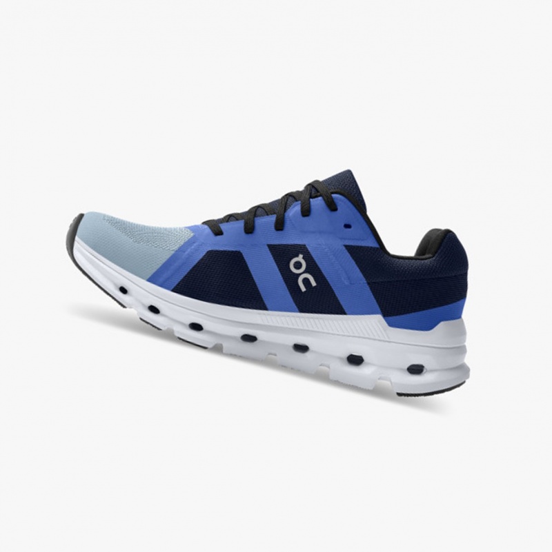 On Cloudrunner Running Shoes Chambray/Midnight | ASD-350147