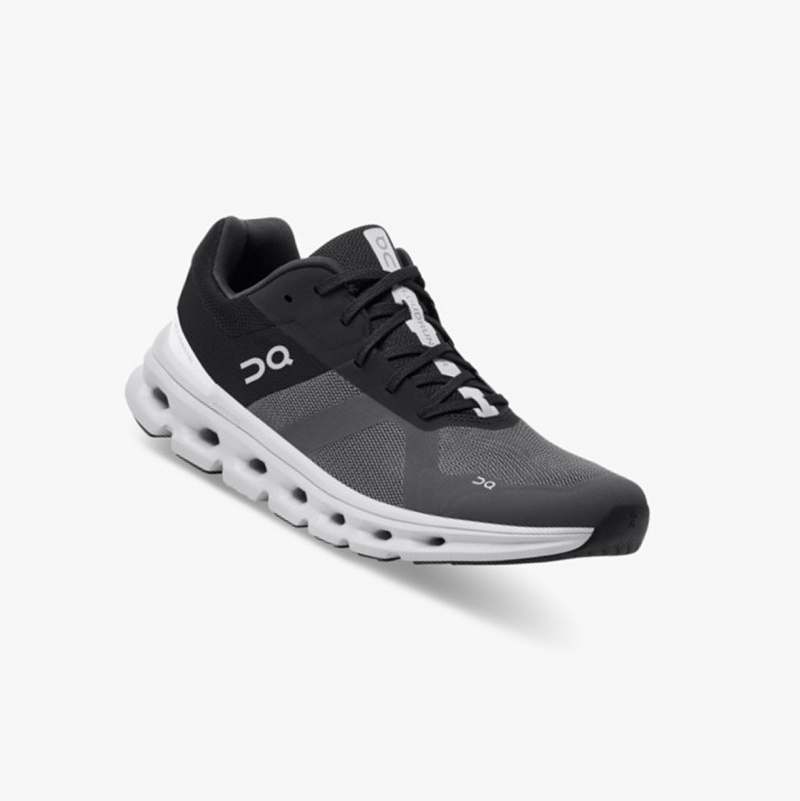 On Cloudrunner Running Shoes Eclipse/Frost | DKU-427639