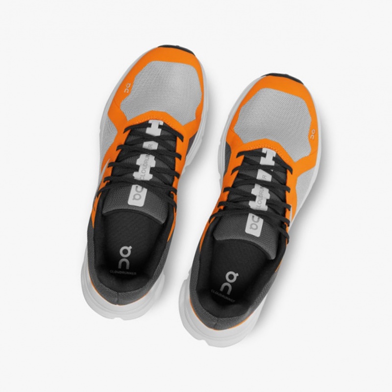 On Cloudrunner Running Shoes Frost/Turmeric | HOS-895234