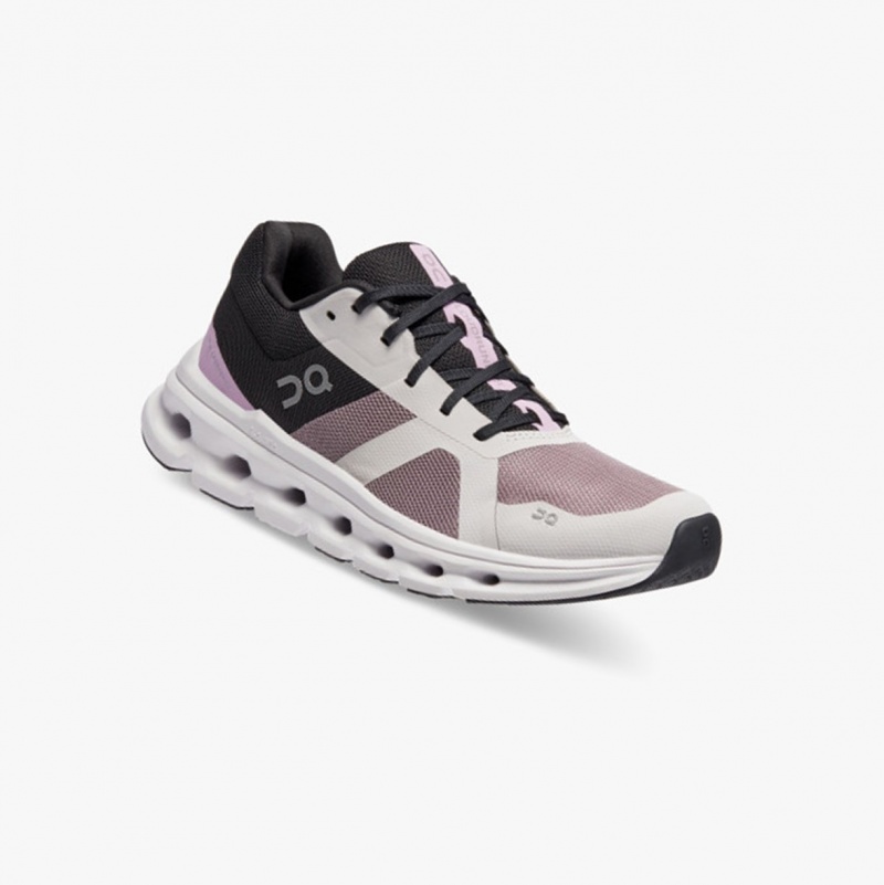 On Cloudrunner Running Shoes Heron/Black | DEI-501964