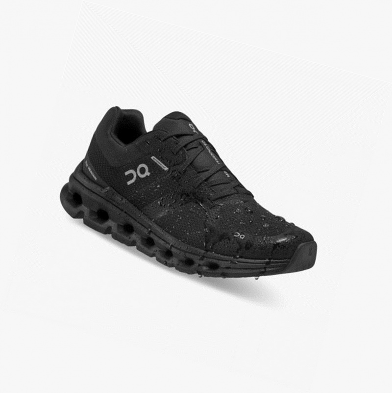 On Cloudrunner Waterproof Running Shoes Black | BVJ-208931