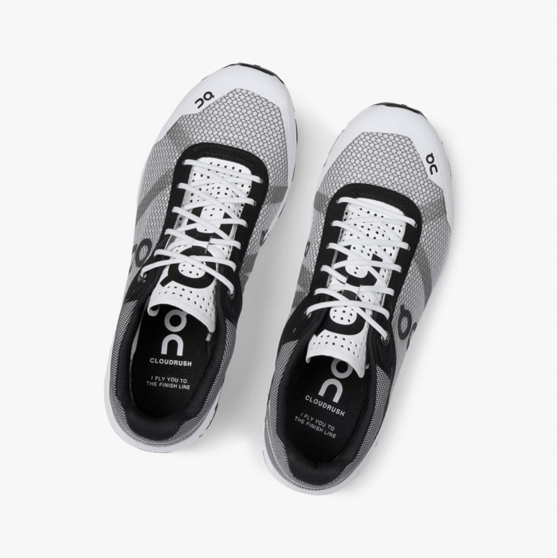 On Cloudrush Road Running Shoes White | BXK-281903